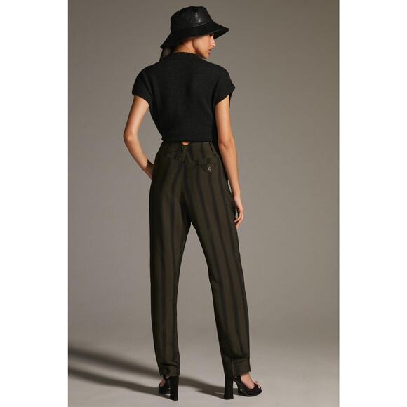 Anthropologie Tiny Pleated Fairfax Pants - New - Size 4 - Picture 2 of 7